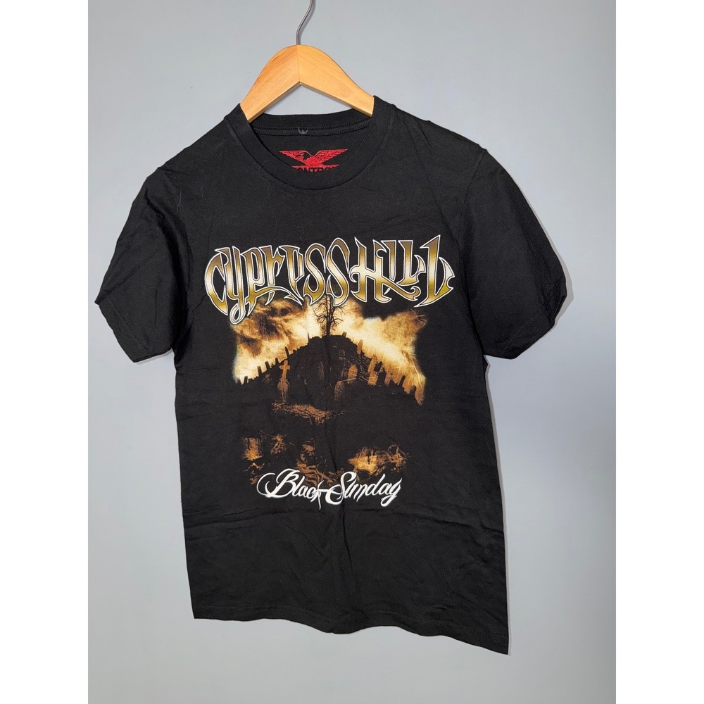 Cypress Hill Black Sunday T Shirt Small Black Graphic‎ Tee